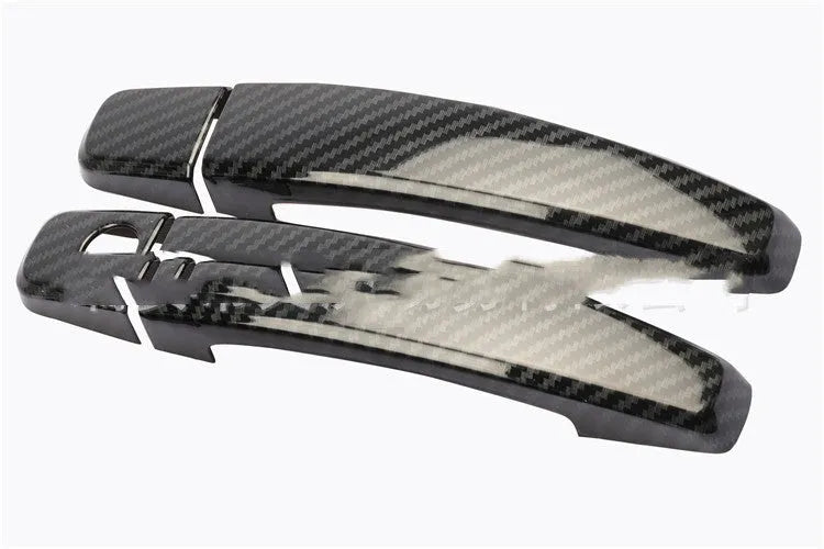 Carbon fibre pattern door handle decoration for Opel Vauxhall Astra H/J 2004-2015 models