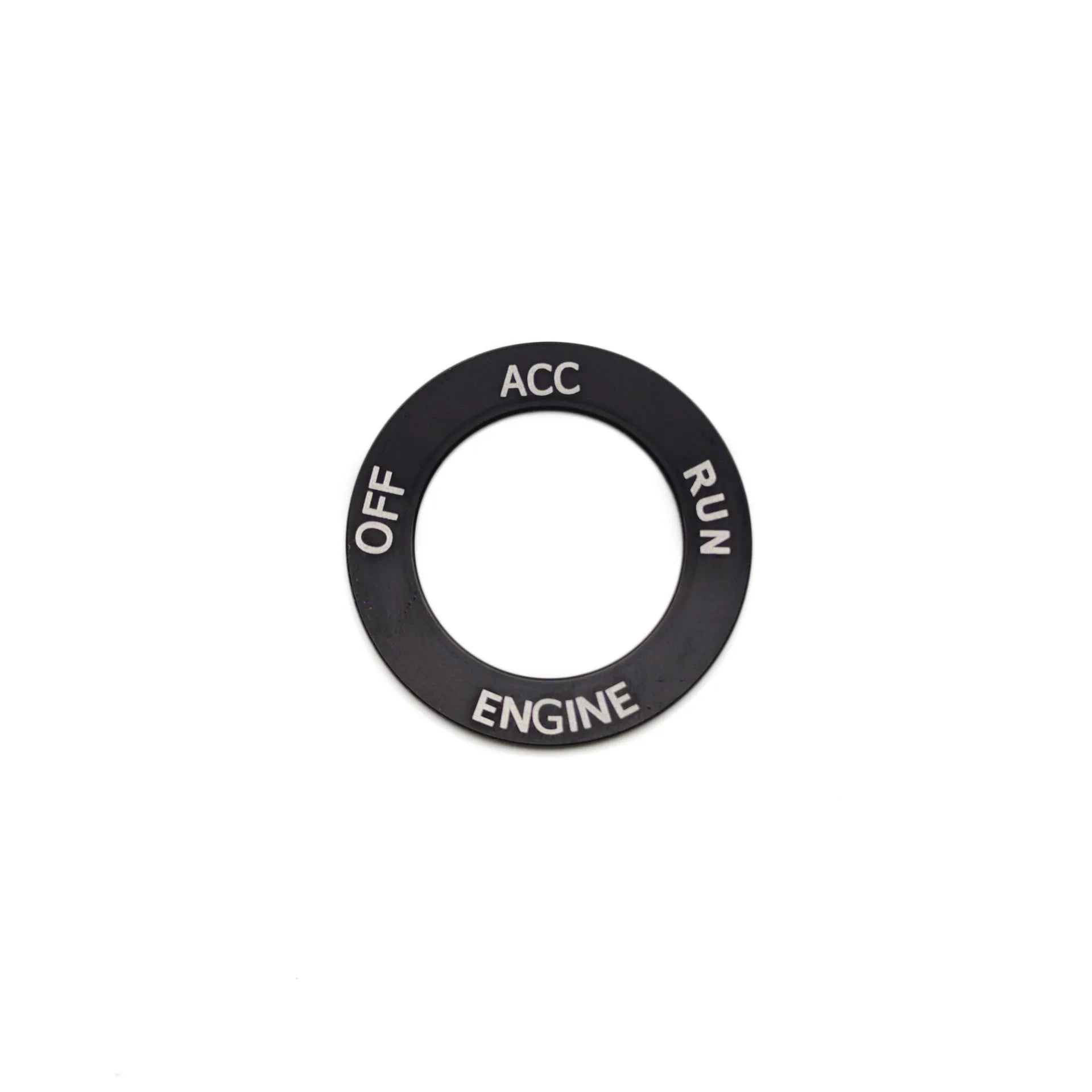 Aluminium alloy decorative ring for Dodge Challenger and Grand Cherokee air conditioning knob in multiple colours