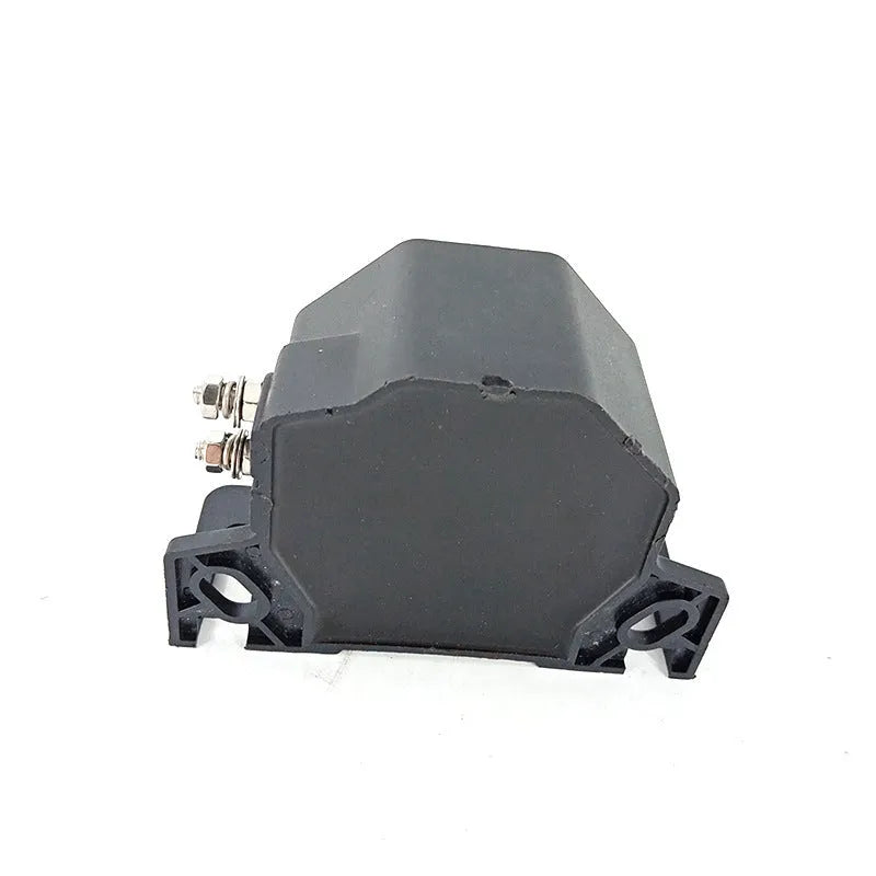 Black GQ-208A 12-80V universal reversing horn for commercial vehicles