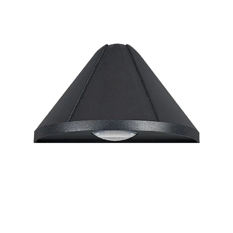 Black bird's nest design LED courtyard lamp with aluminium alloy shell