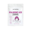 Pure hyaluronic acid powder in 100g pack for DIY skincare formulations