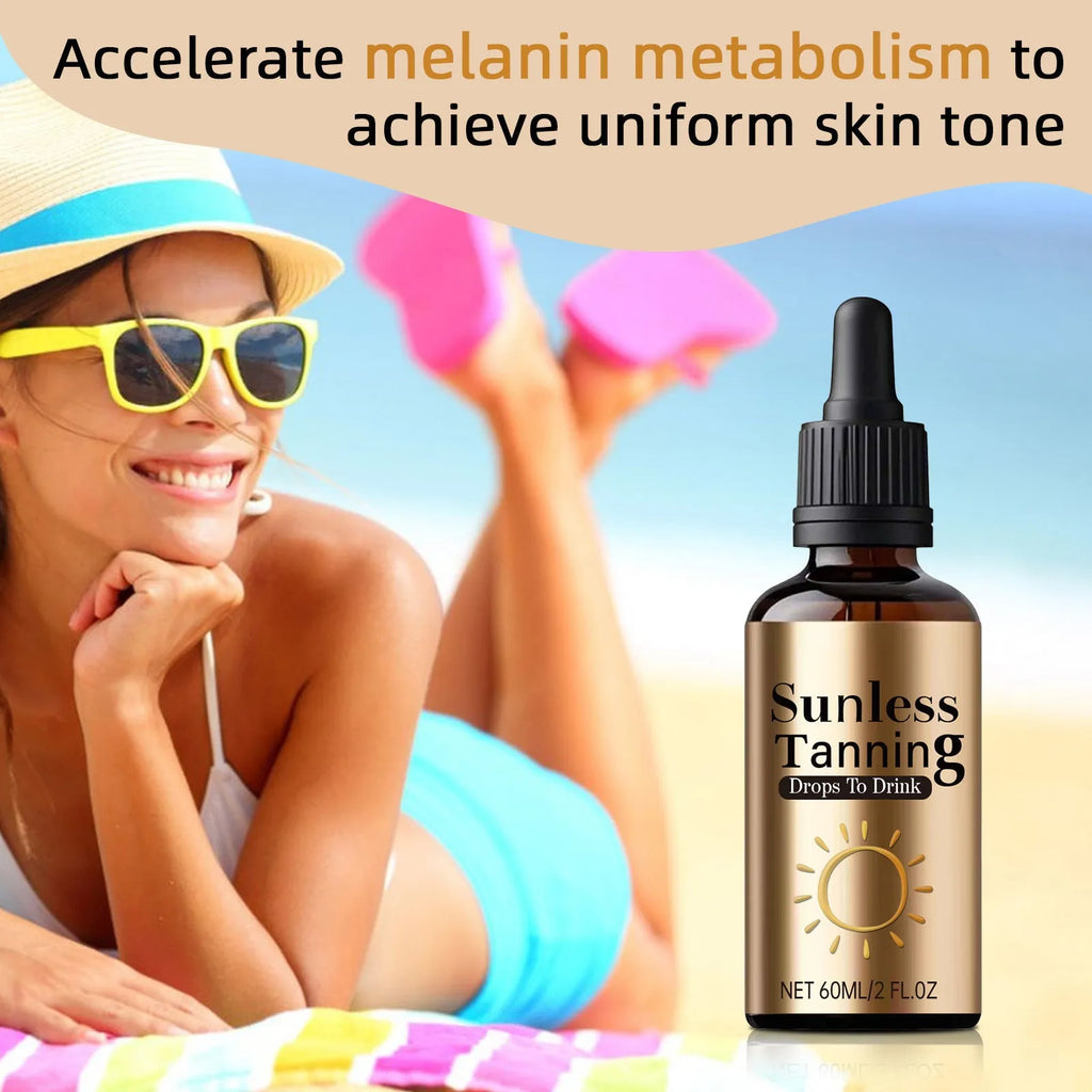 Black bottle of 60ml oral drops for unisex outdoor and family use