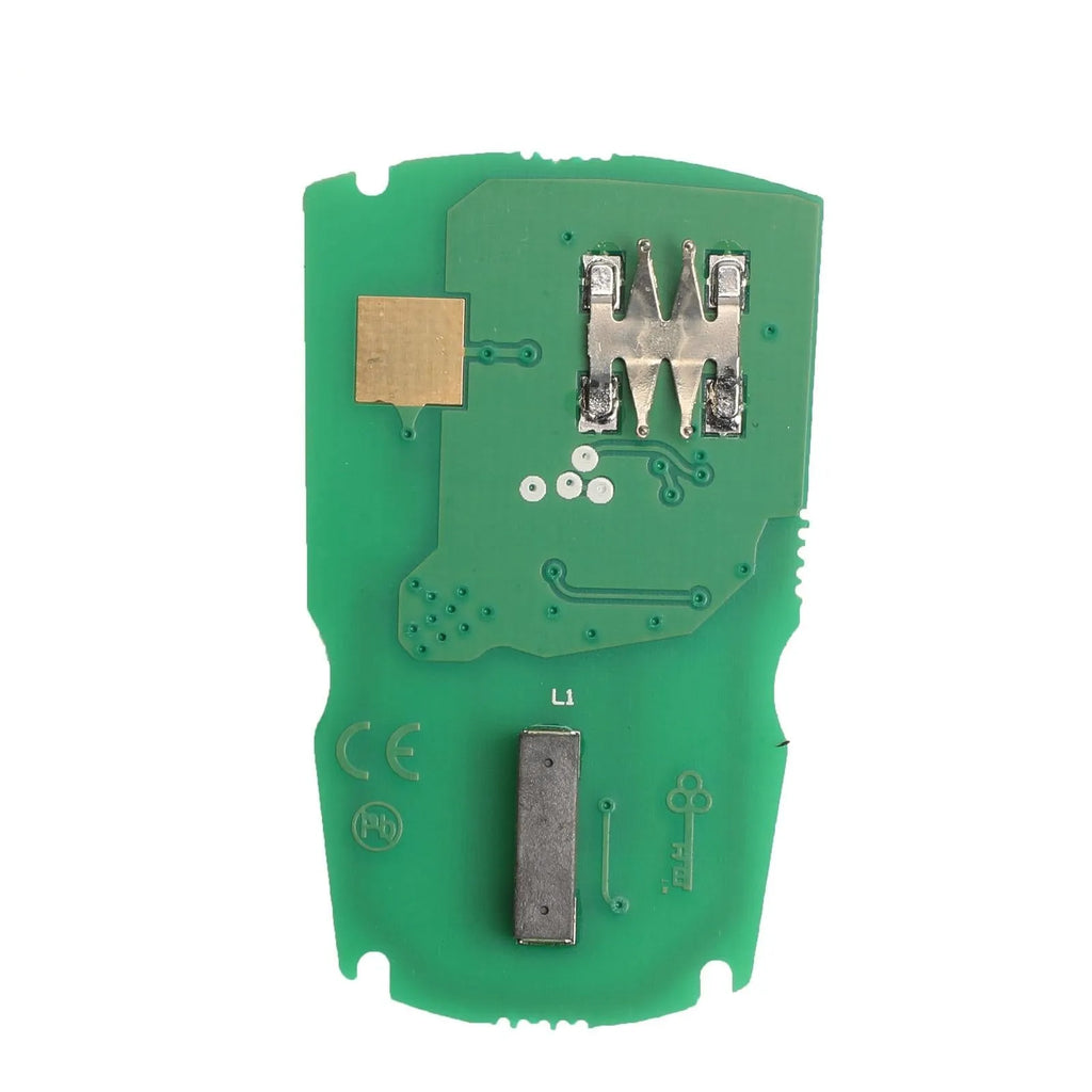 BMW semi-intelligent remote car key replacement with metal and plastic construction