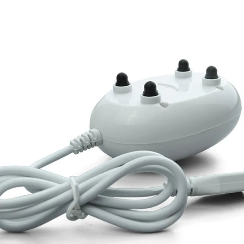 White aquarium air pump mini compressor with steel clip and rubber shockproofing, models LH205 and LH206.