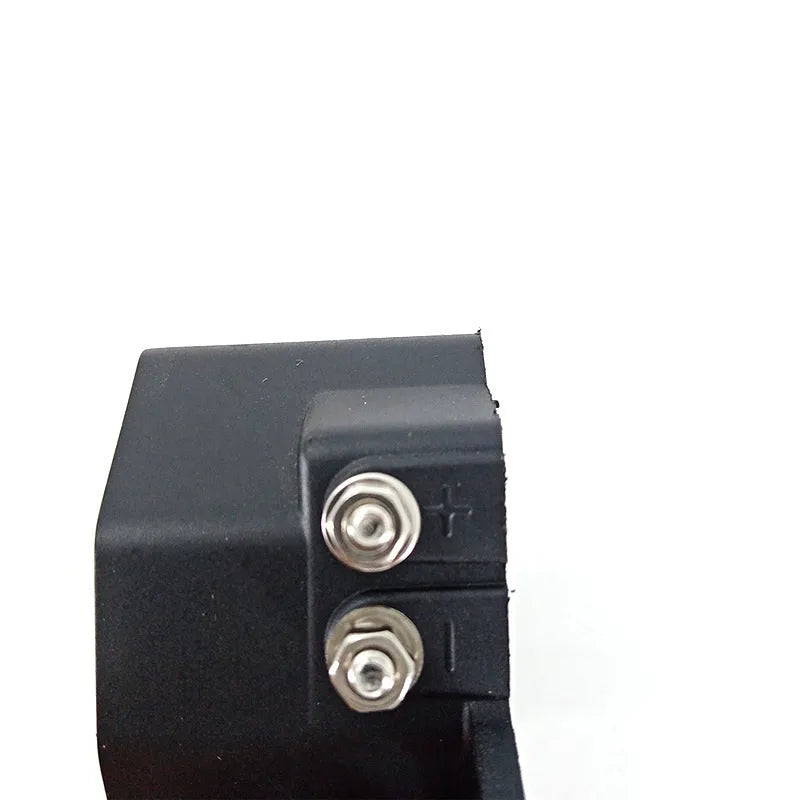 Black GQ-208A 12-80V universal reversing horn for commercial vehicles
