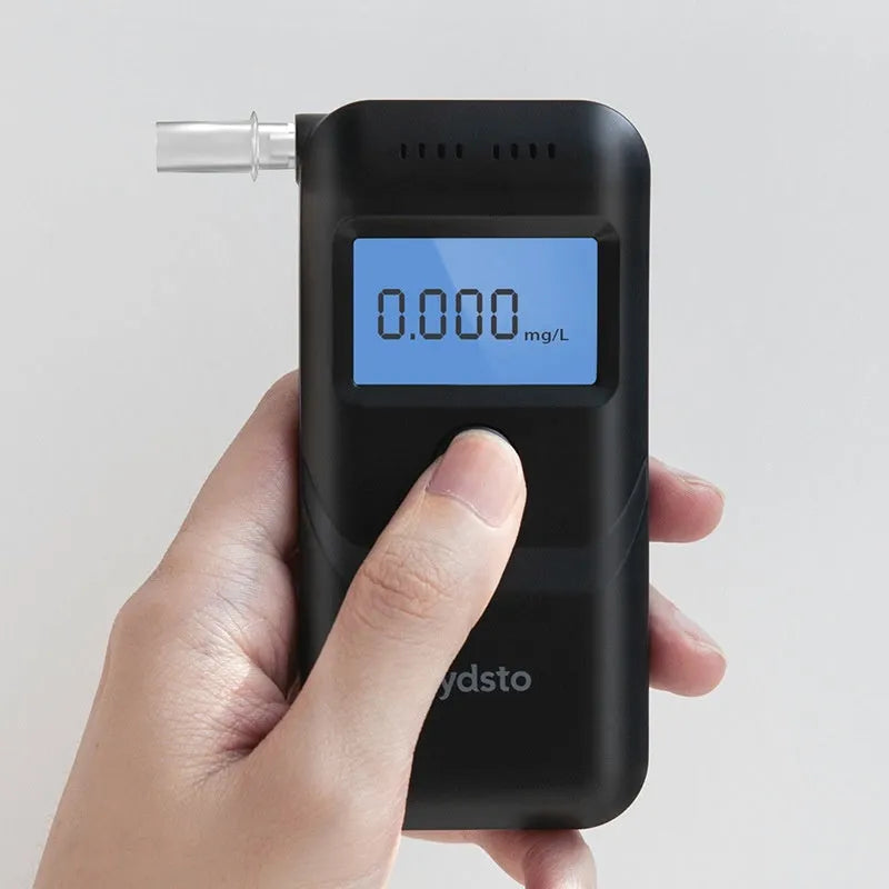 Black HD-JJCSY01 household alcohol tester for breath alcohol checking