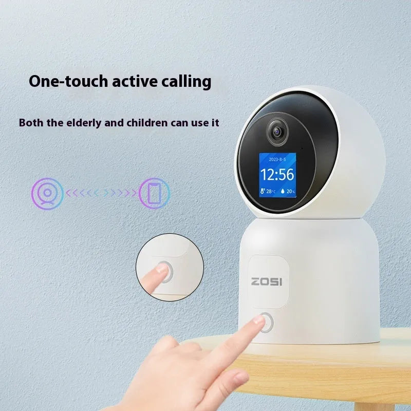 Zhou Shi wireless indoor security camera with AI face detection feature