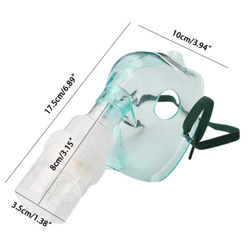 Close-up of a soft rubber mask aid, a flexible band for holding face mask ear loops.