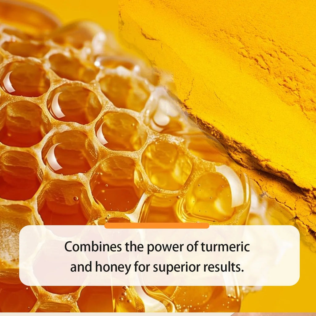30ml turmeric honey essential oil bottle with neutral packaging for facial beauty