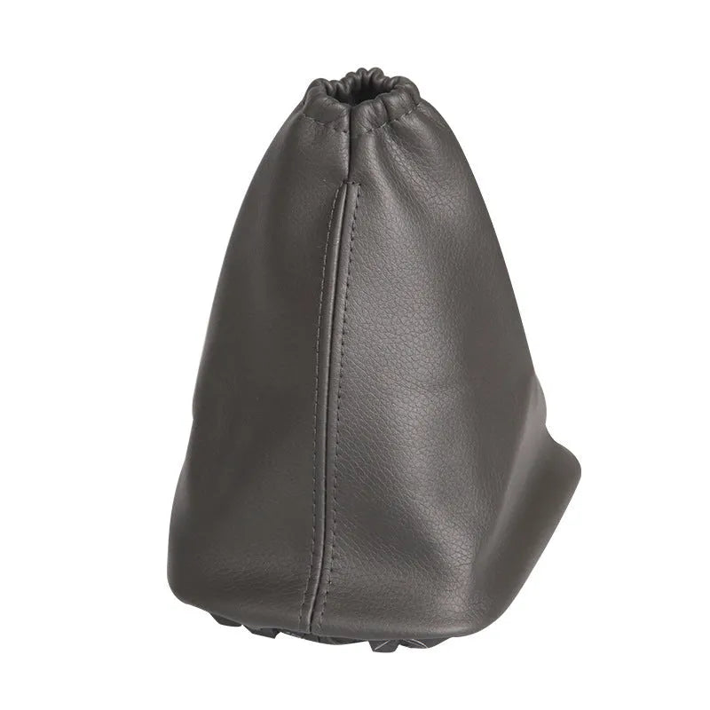 Black synthetic leather car shift lever dirt-proof cover for Toyota Corolla gear protection