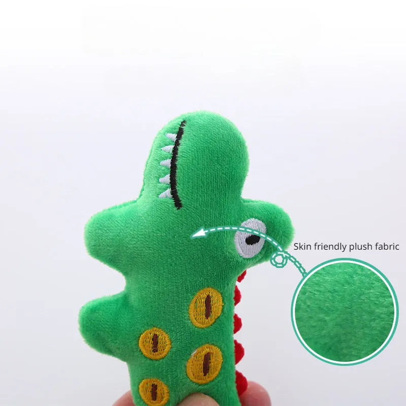 Parrot-shaped plush cat toy with colourful detailing and catnip filling
