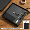 A5 soft leather notebook in business brown colour with pu cover and wood-free paper pages