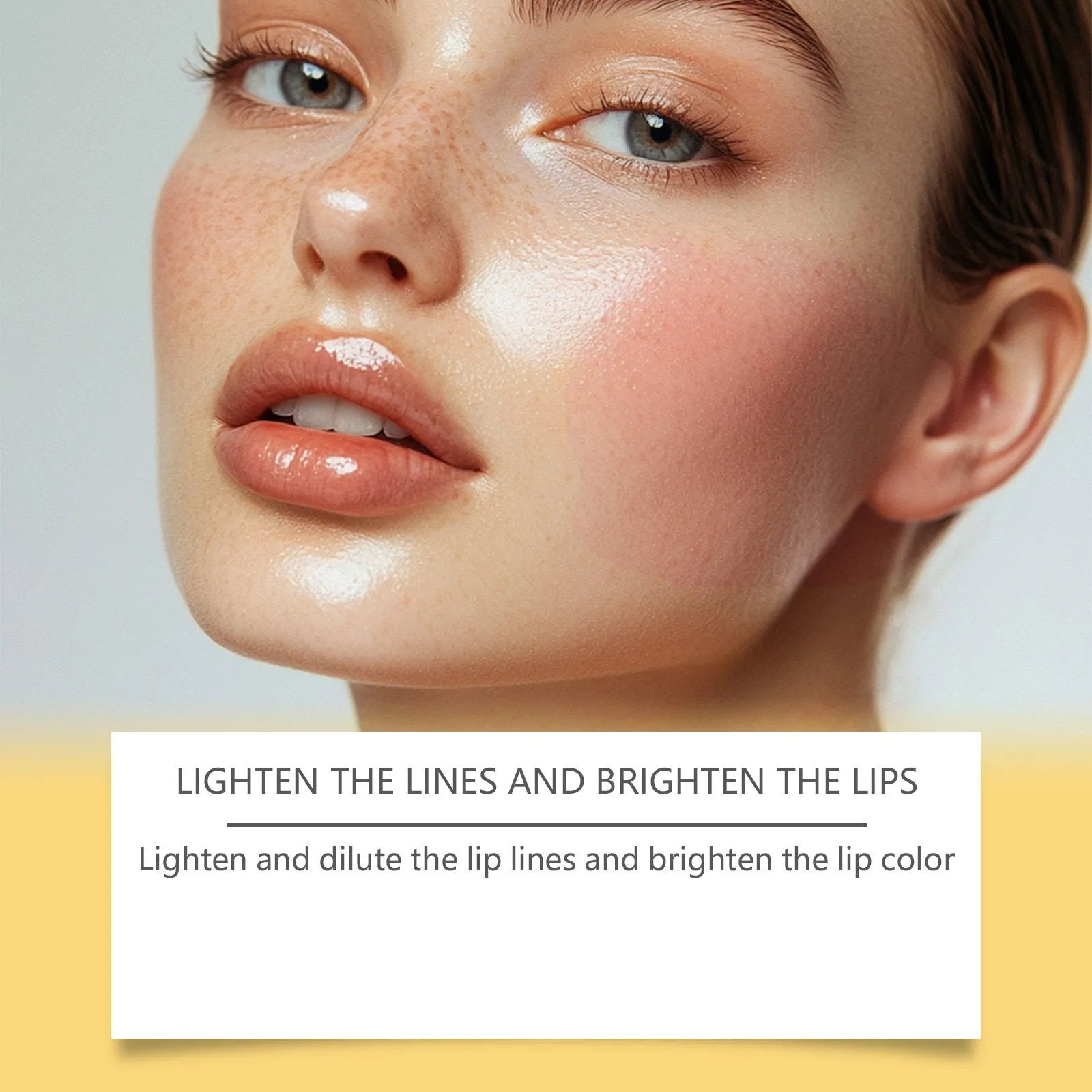 Square gold foil hydrating lipstick with 3.5g content containing hyaluronic acid and vitamin E