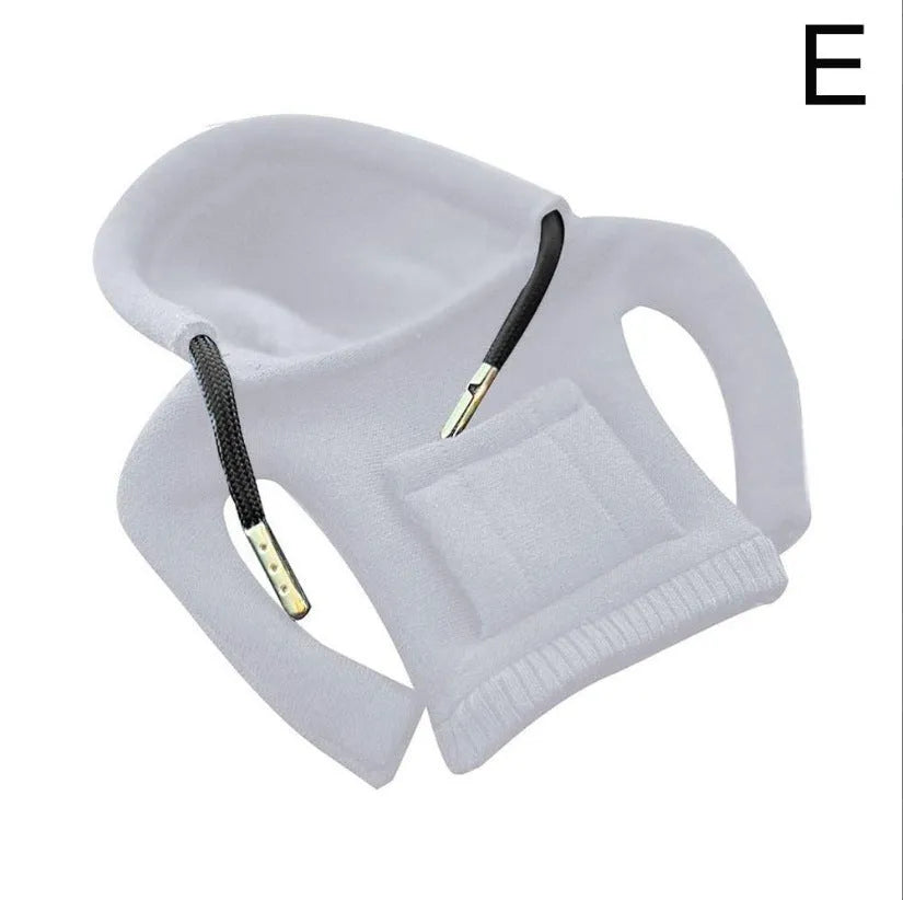 Cloth car gear shift knob hoodie cover in multiple colours for manual and automatic vehicles