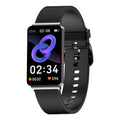 EP08 Smart Bracelet with touchscreen in black, gold, or silver colours on a TPU strap.