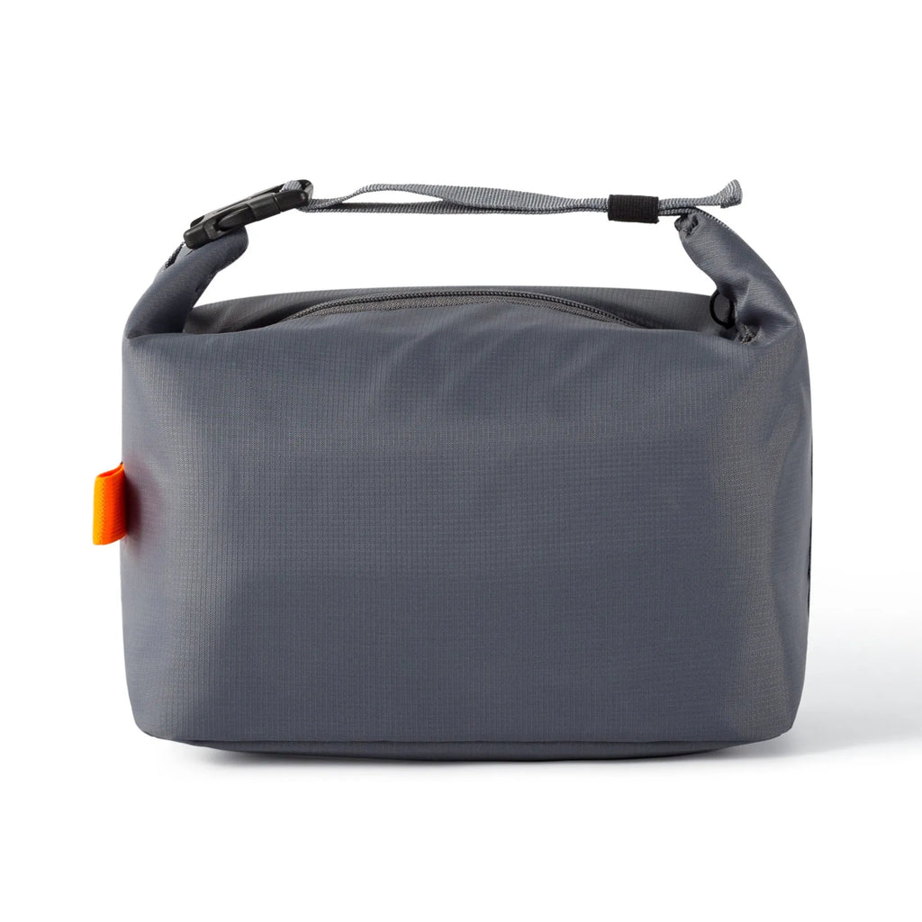 Japanese-style insulated food bag in Oxford cloth, shown in Army Green colour.