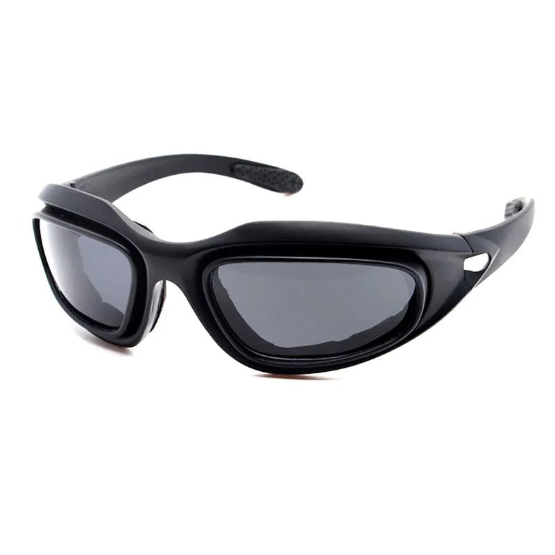 Tactical polarised sunglasses for outdoor cycling with dustproof sports frames