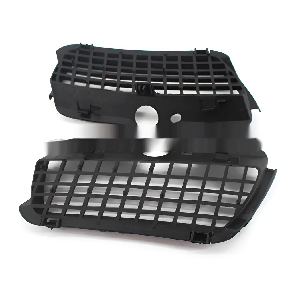 Black ABS plastic fog lamp cover pair for Volkswagen Golf 3 front bumper