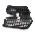 Black ABS plastic fog lamp cover pair for Volkswagen Golf 3 front bumper