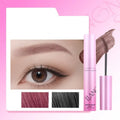 Velvet Fog eyebrow cream container showing four natural shade options for eyebrow definition