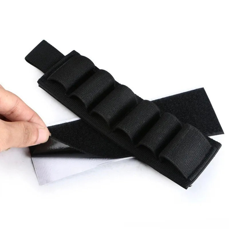 Army green 6-hole tactical organiser bag made from 1000D nylon fabric