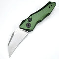 Outdoor folding knife showing 150mm length with black, grey, and green colour options
