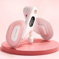 Pelvic floor muscle counter training device in blue, grey, green or pink colours