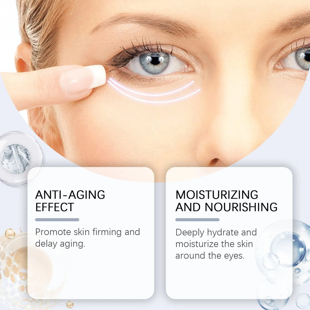 Retinol eye cream 20g tube with moisturising soft formula for dark circles and fine lines