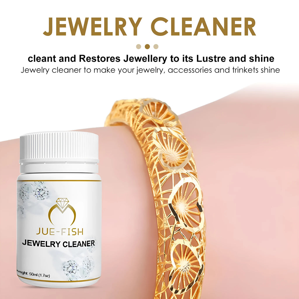 50ml jewellery cleaner liquid bottle for diamond necklace and metal care, rust and ash removal solution