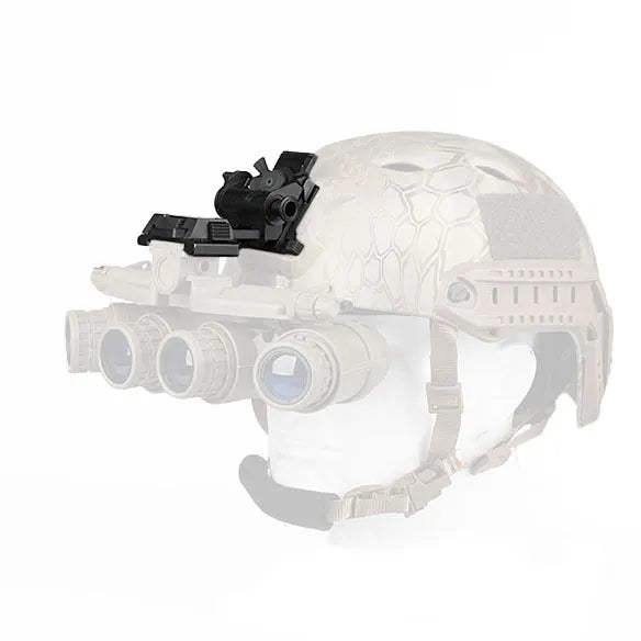 Strong dark earth metal alloy L4 G24 NVG fast helmet mount with OPS breakaway base