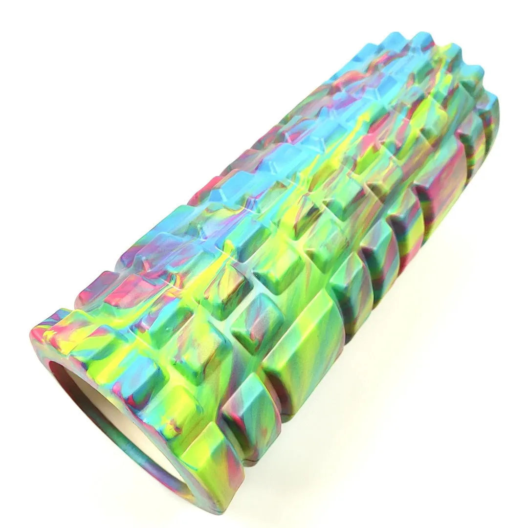 33cm camouflage pattern EVA foam roller in multiple colour options for fitness recovery