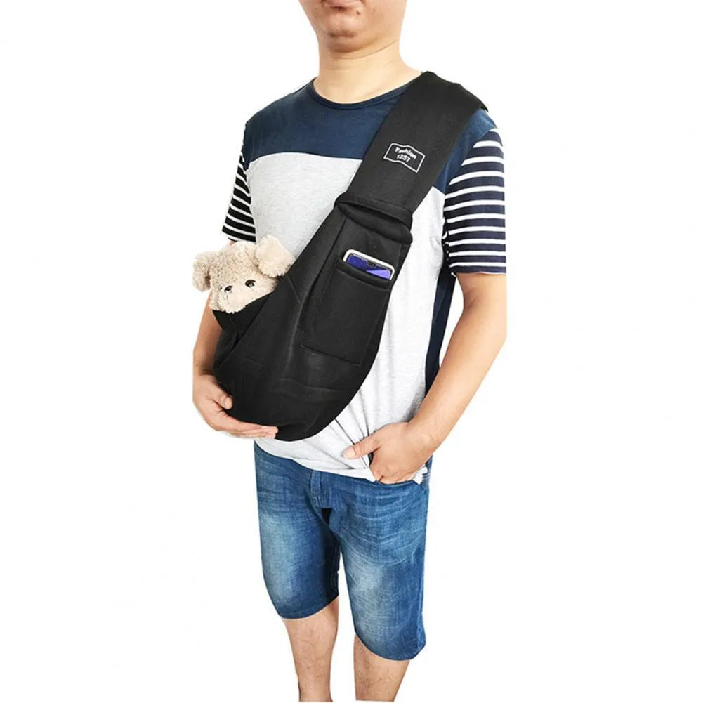 Breathable large capacity folding cat messenger backpack in multiple colours