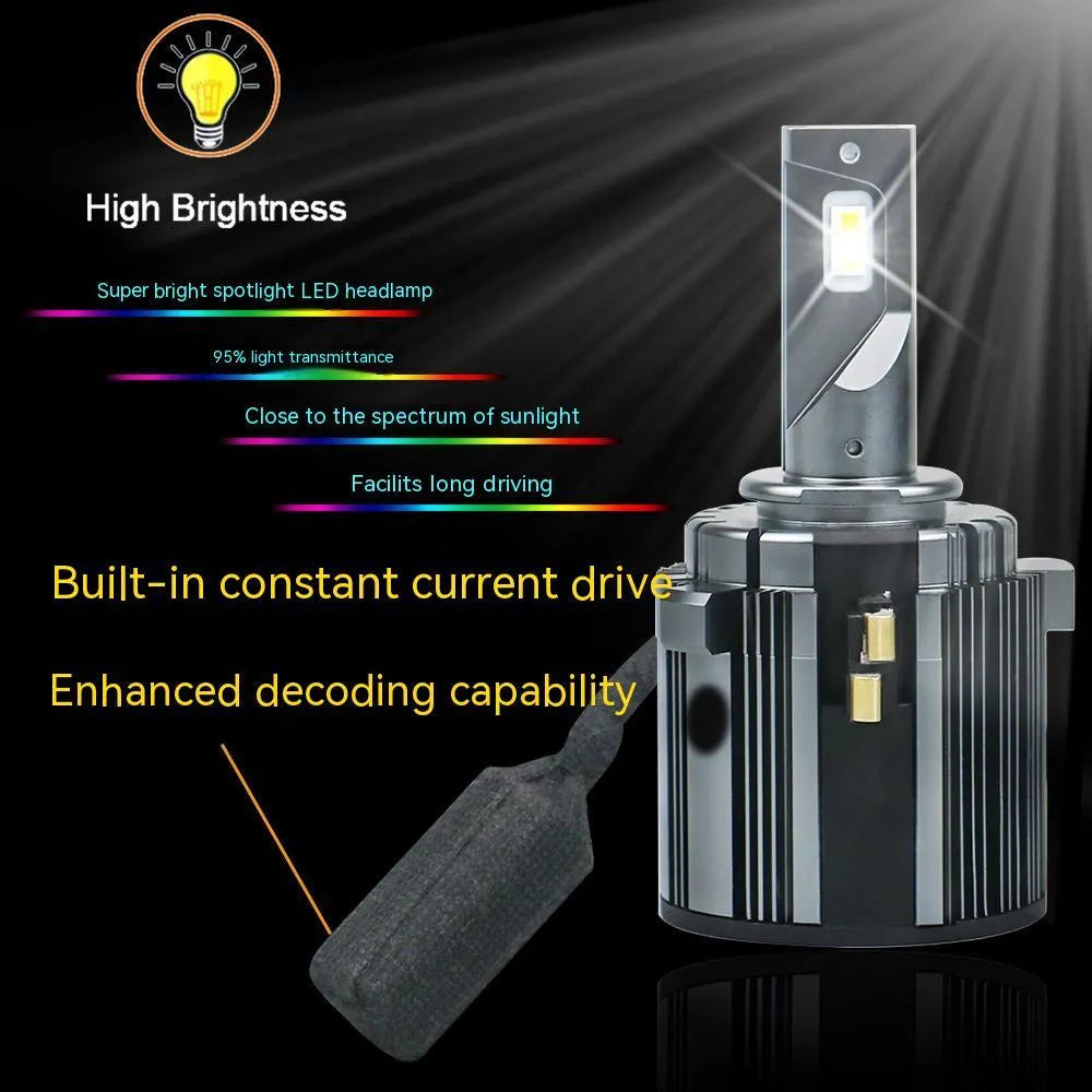 Volkswagen Golf 7 Škoda Yeti Karoq LED low beam headlight replacement bulb with aviation aluminium construction