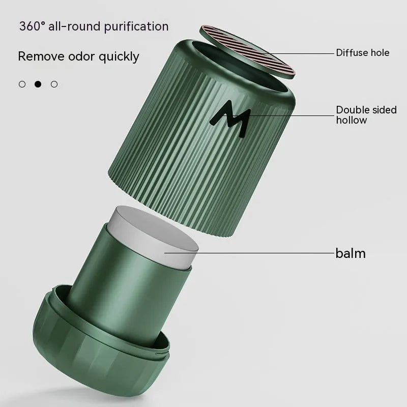 Solid car aromatherapy decoration cup measuring 10cm by 6cm in Classic Gulong colour variant