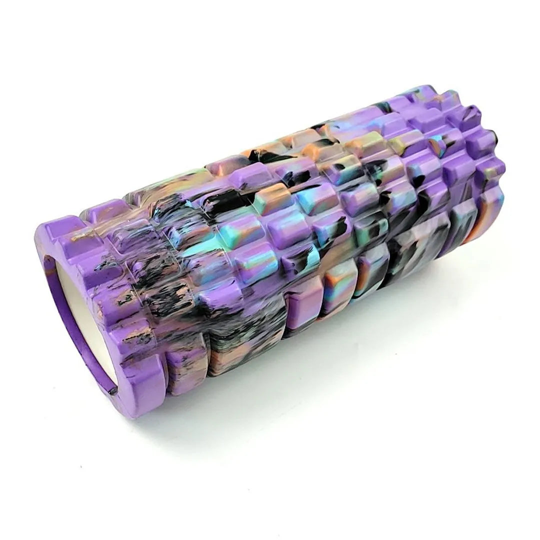 33cm camouflage pattern EVA foam roller in multiple colour options for fitness recovery