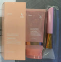 Collagen night face mask in 75ml bottle with application brush for firming and hydration