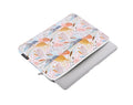White waterproof 14 inch laptop sleeve inner bag made from PU leather