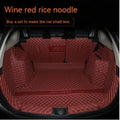 Mitsubishi Outlander boot liner mat with 3D raised edges in a non-slip TPE XPE material.