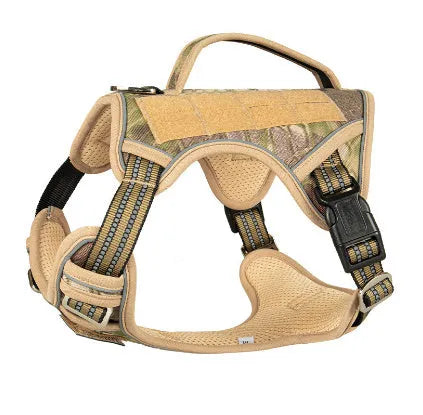 Tactical dog chest strap harness in Oxford cloth for working dogs