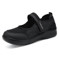 Women's low-top casual shoes in mesh fabric with Velcro strap, shown in multiple colours.