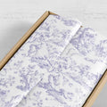 French MG tissue paper sheet in retro pink purple colour, 50cm by 70cm
