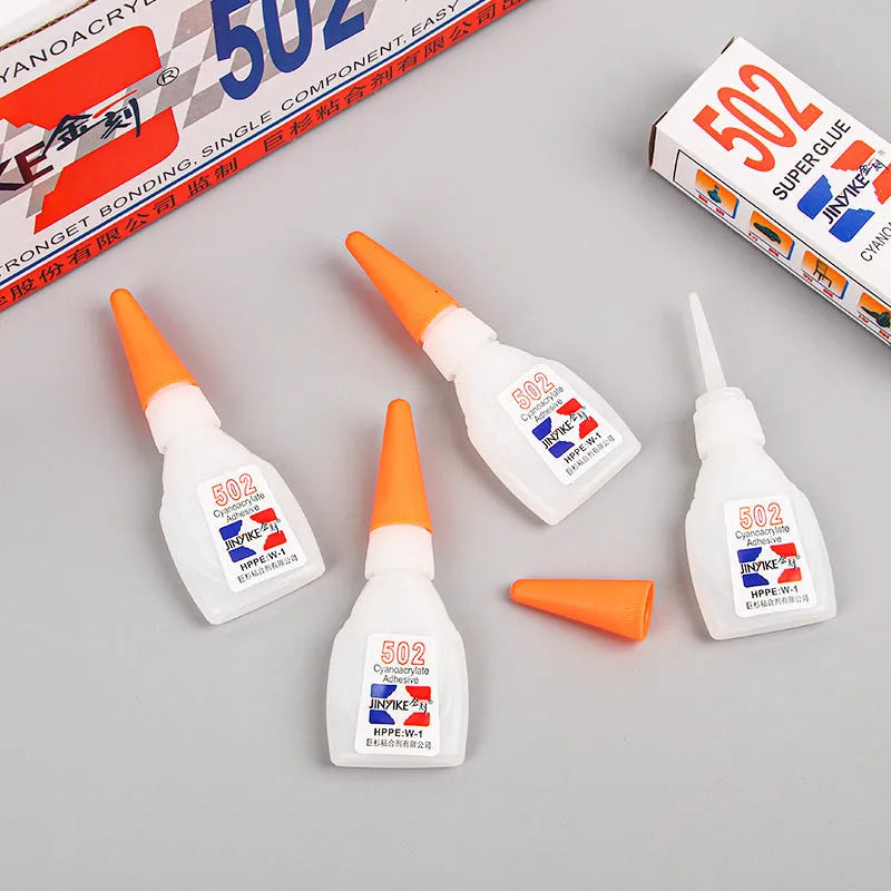 Specialised instant strong adhesive glue for shoe repairs in 3g and 8g tube formats