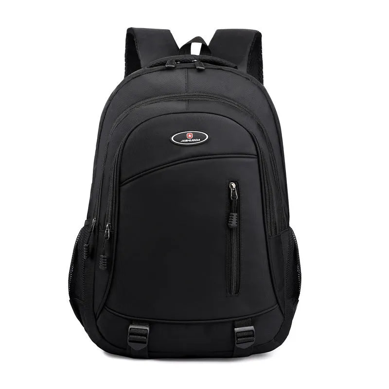 High school student backpack in nylon with air cushion straps and waterproof function