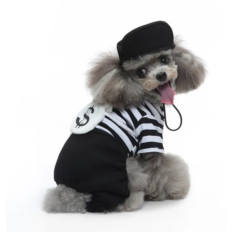 Dog butterfly wings cosplay outfit in polyester, available in sizes S M L XL and multiple colours