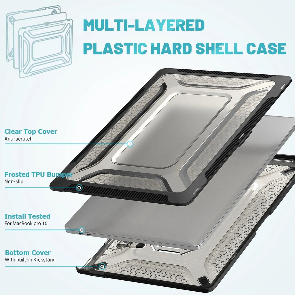 Apple MacBook protective shell case in four colours including cool black and sapphire blue