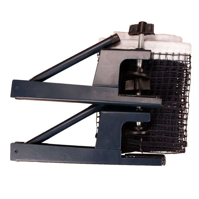 Table tennis post set with thickened universal clips for indoor open grid table tennis tables