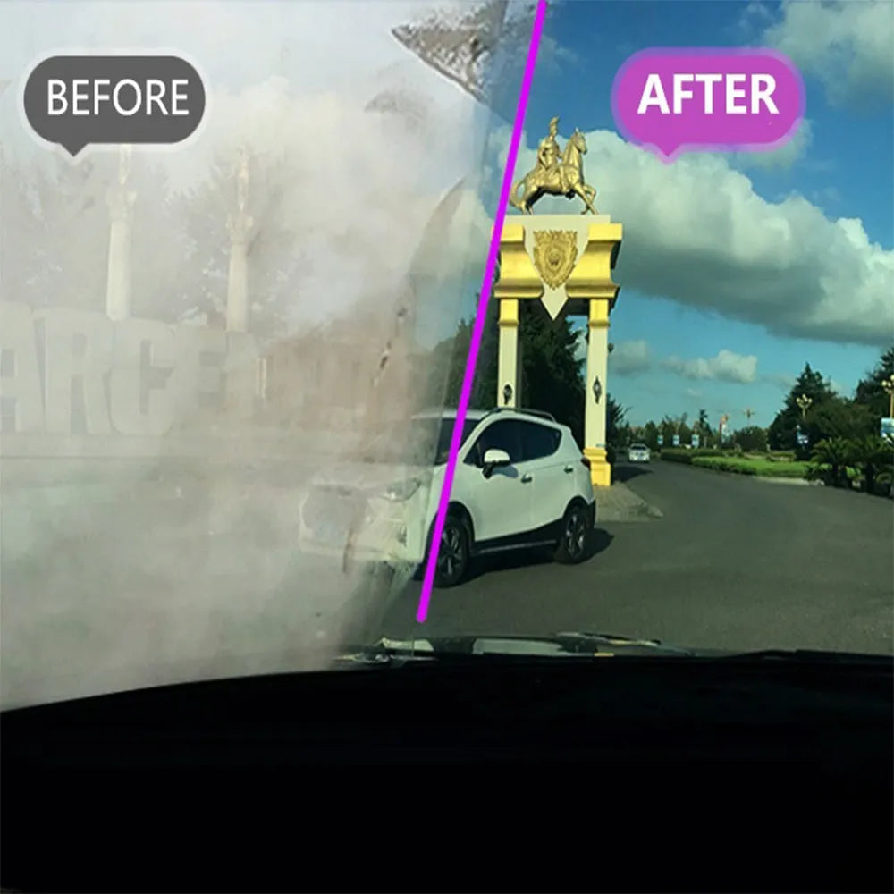Car windscreen antifog spray bottle in 50ml and 100ml sizes for removing condensation