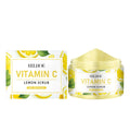 100g tube of lemon exfoliating facial scrub with walnut shell powder and vitamin C