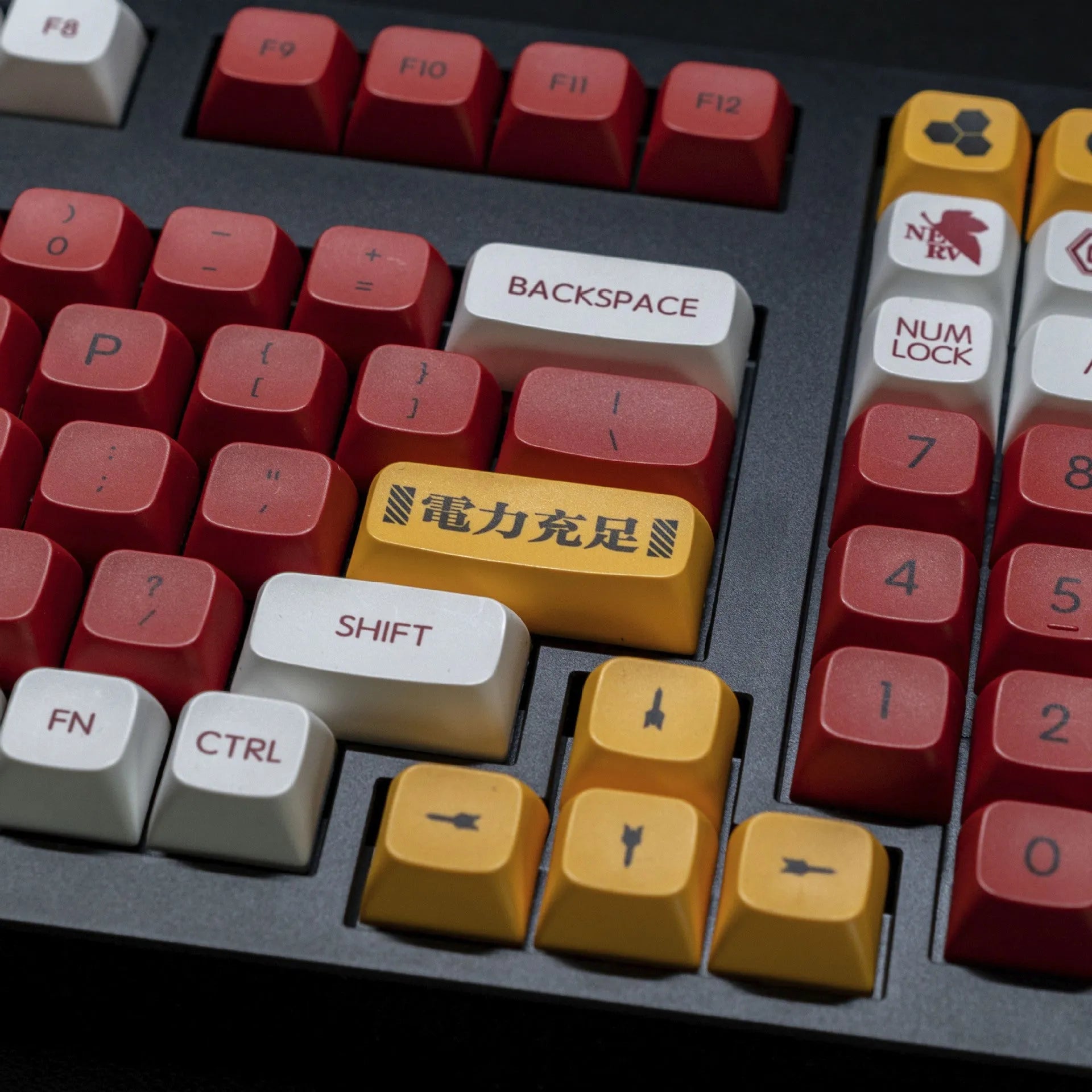 138-piece PBT sublimation key cap set with boy and girl colour matching designs for mechanical keyboards