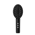 Black scalp massage device with vibration therapy function in KD3802 colour